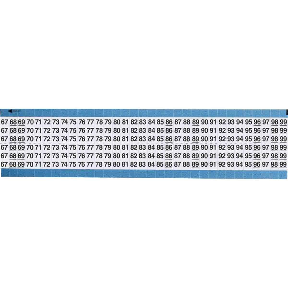 Brady® TWM-67-99-SC-PK Wire Marker Cards