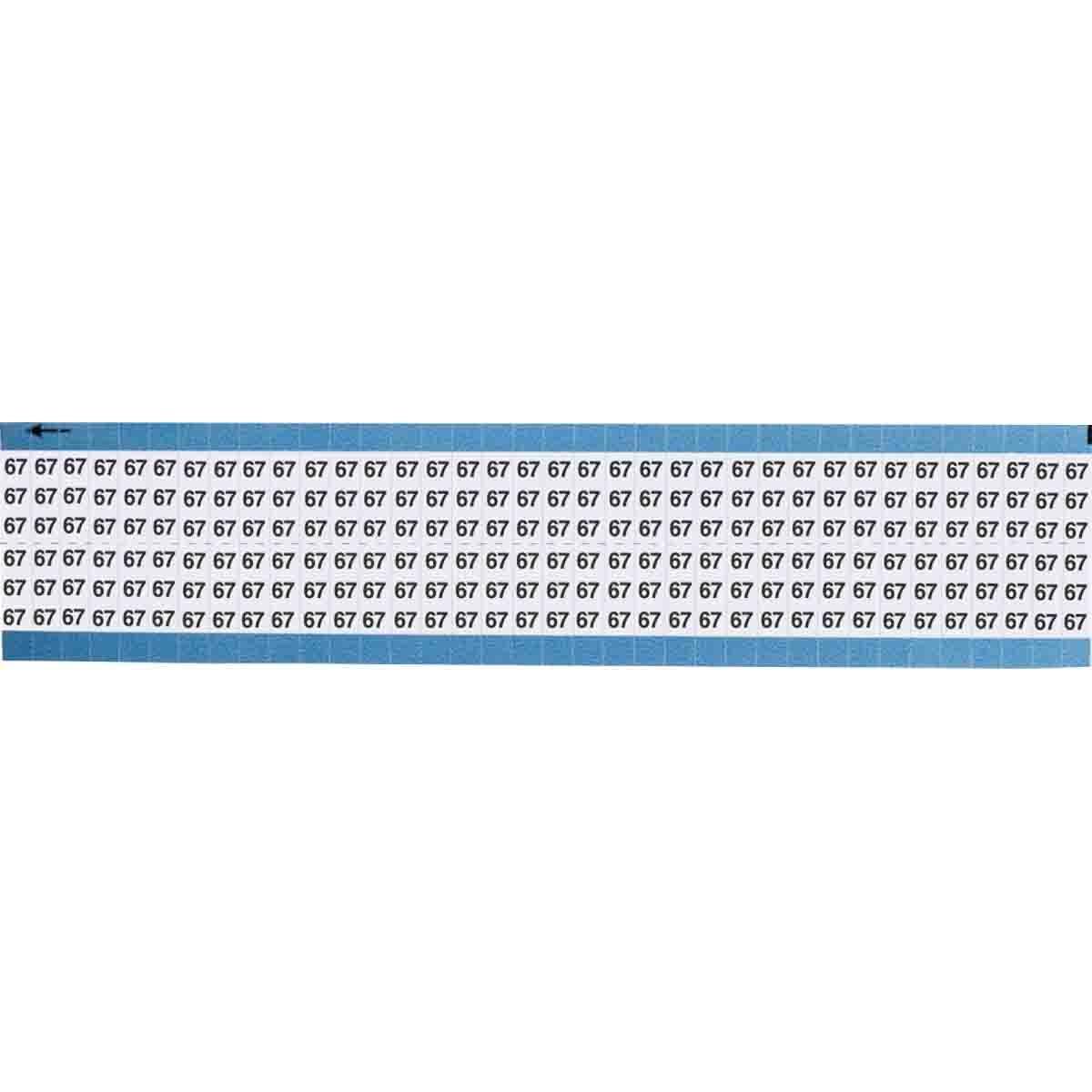 Brady® TWM-67-SC-PK Wire Marker Cards