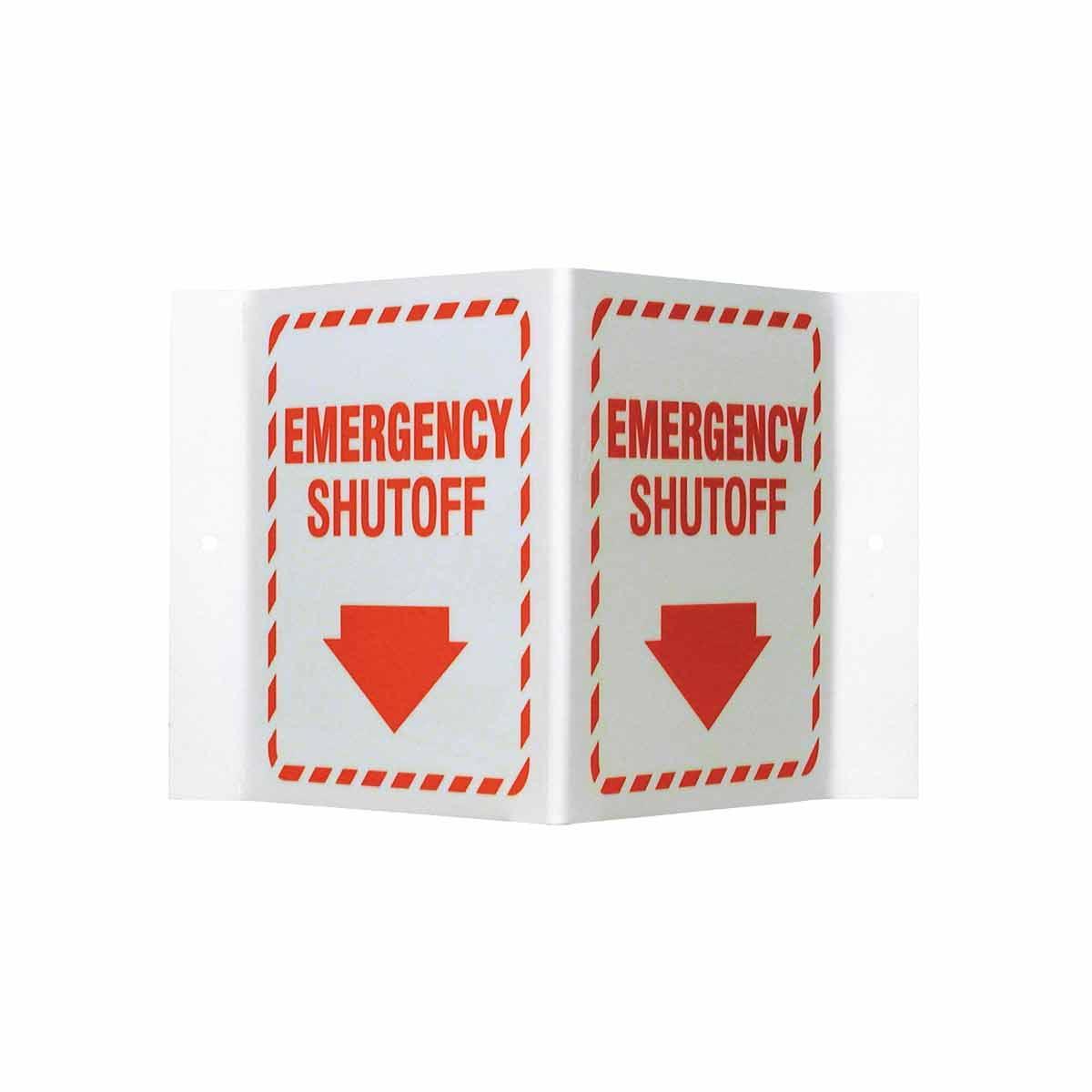 Brady® V1ESG1G Accident Prevention Signs