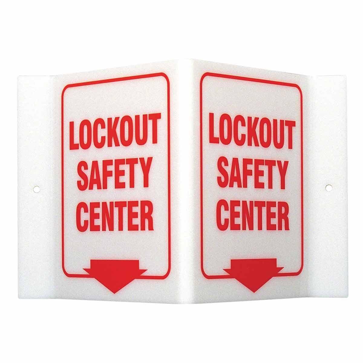 Brady® V1LS01A Accident Prevention Signs