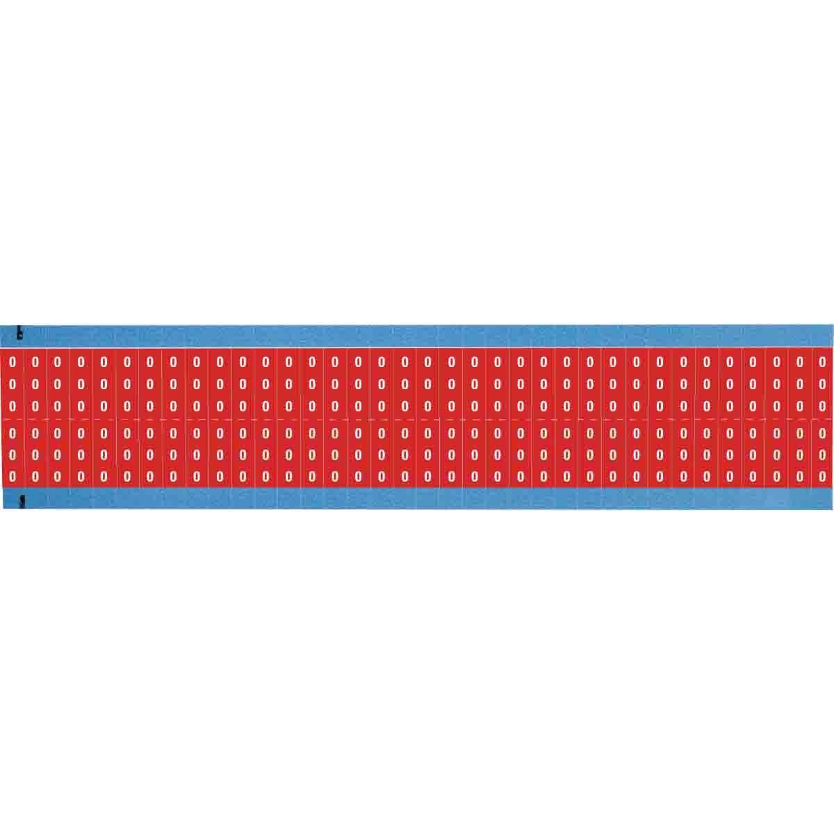 Brady® WM-0-RD-SC-PK Wire Marker Cards