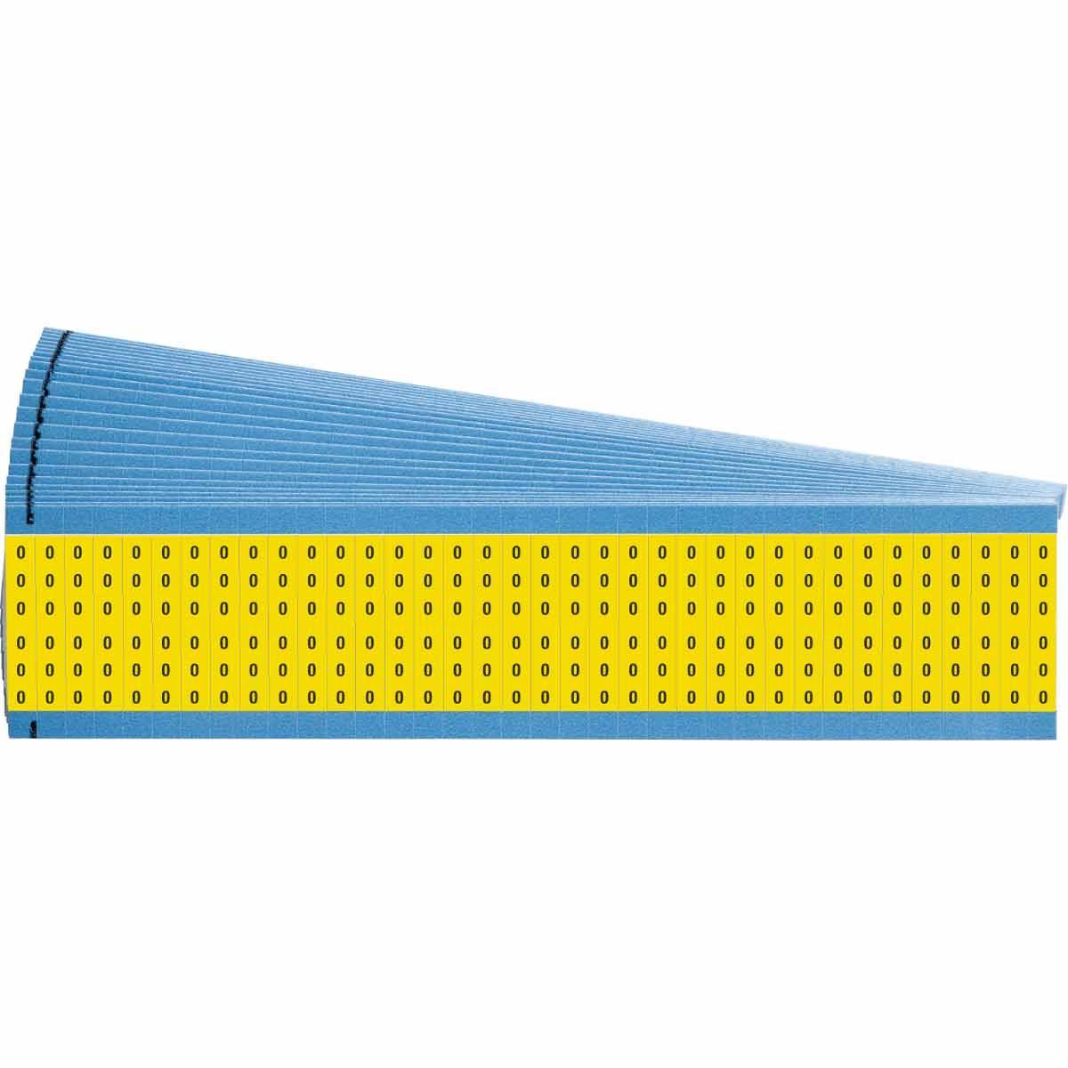Brady® WM-0-YL-PK Wire Marker Cards