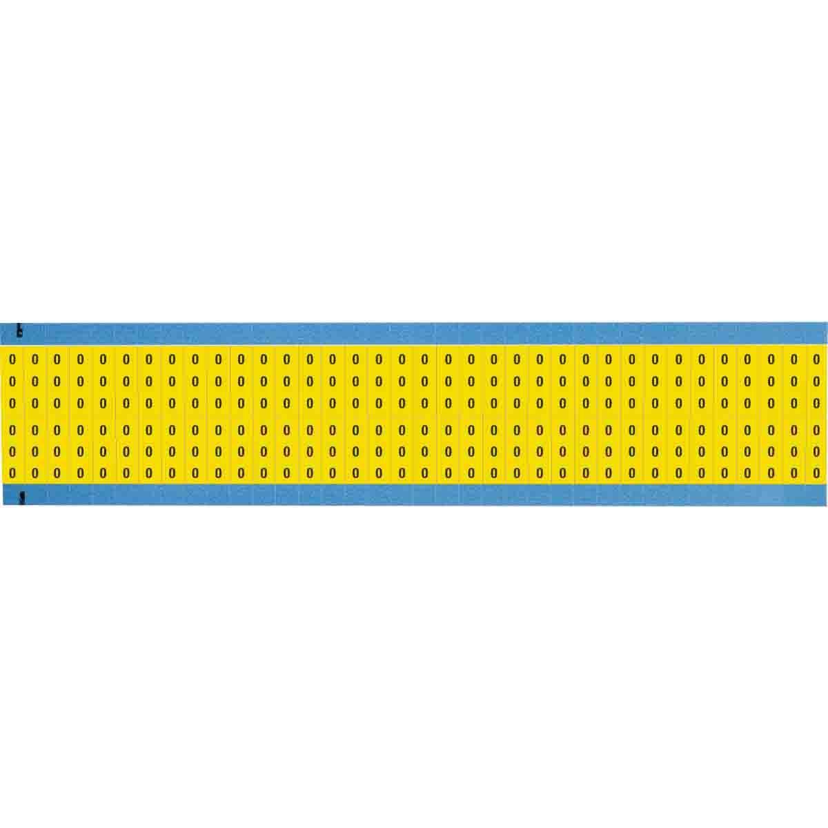 Brady® WM-0-YL-SC-PK Wire Marker Cards