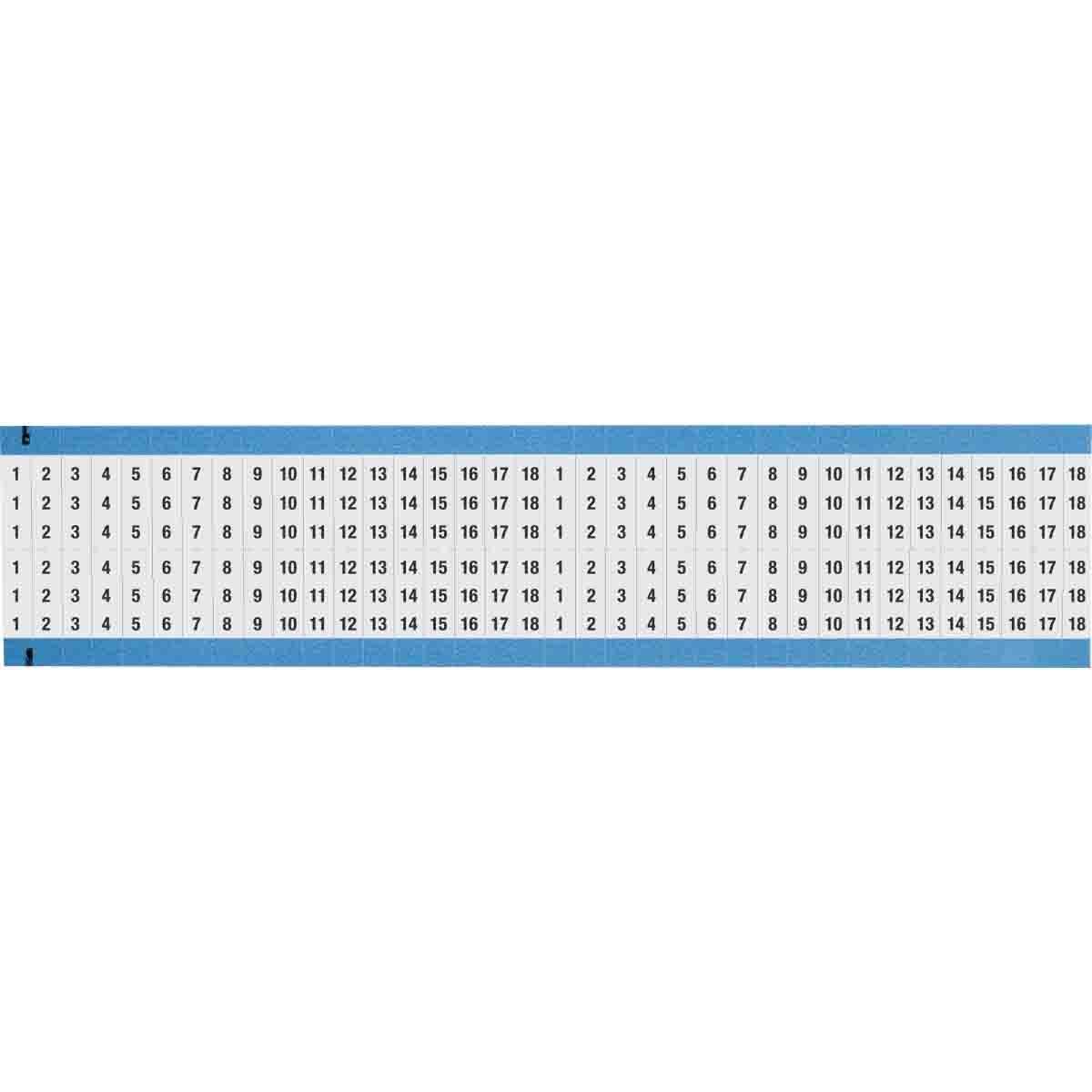Brady® WM-1-18-SC-PK Wire Marker Cards