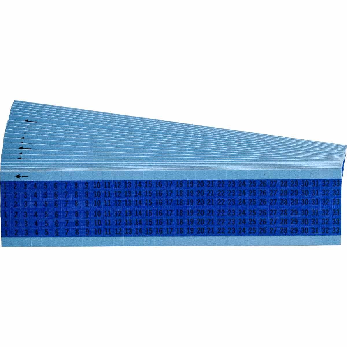 Brady® WM-1-33-BL-PK Wire Marker Cards
