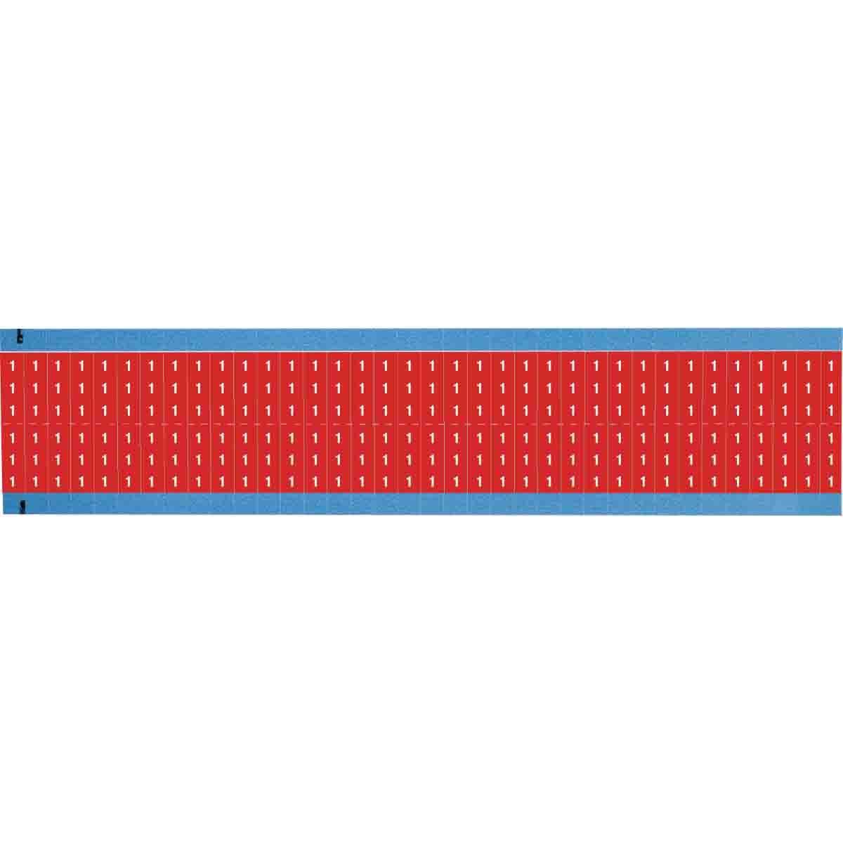 Brady® WM-1-RD-SC-PK Wire Marker Cards