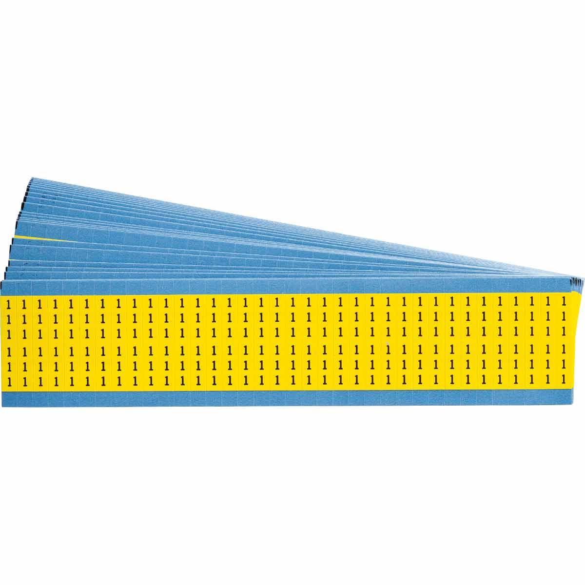Brady® WM-1-YL-PK Wire Marker Cards