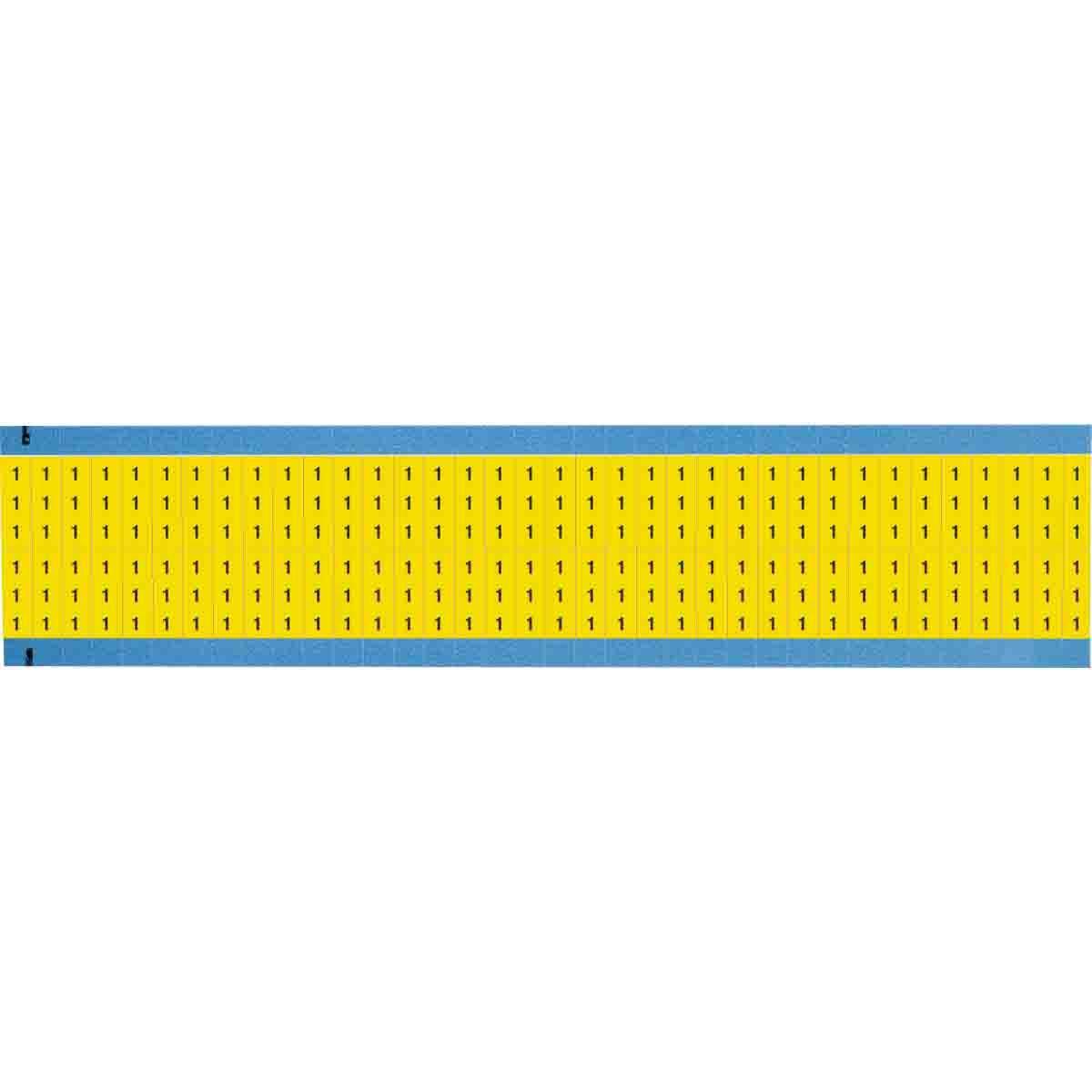 Brady® WM-1-YL-SC-PK Wire Marker Cards