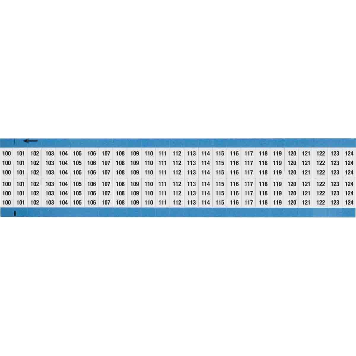 Brady® WM-100-124-SC-PK Wire Marker Cards