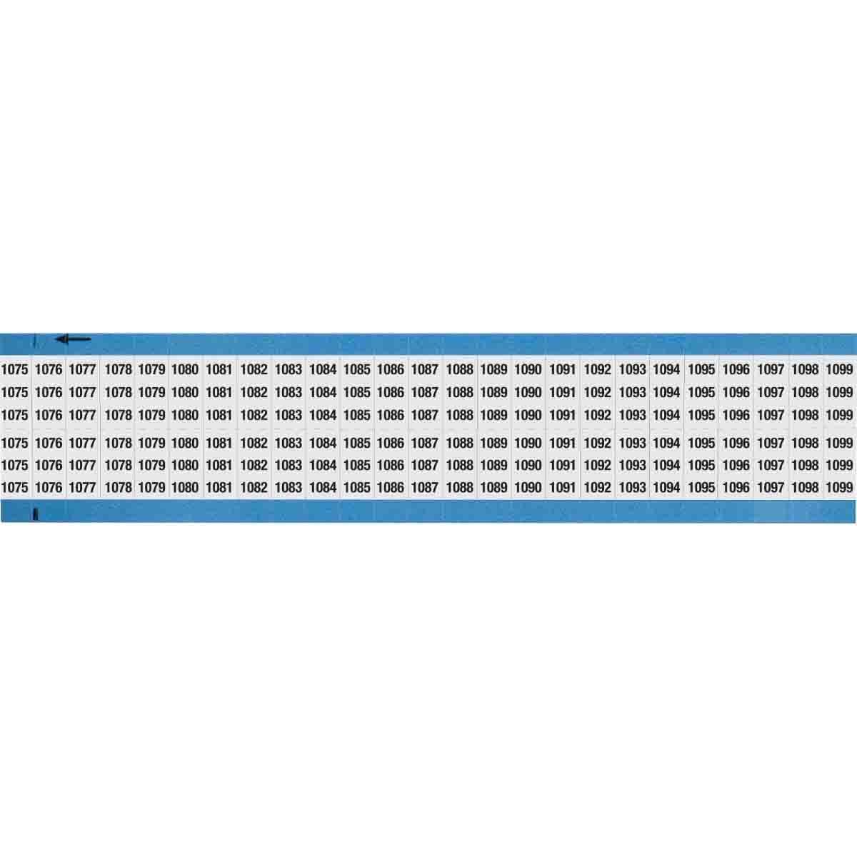 Brady® WM-1075-1099-SC-PK Wire Marker Cards