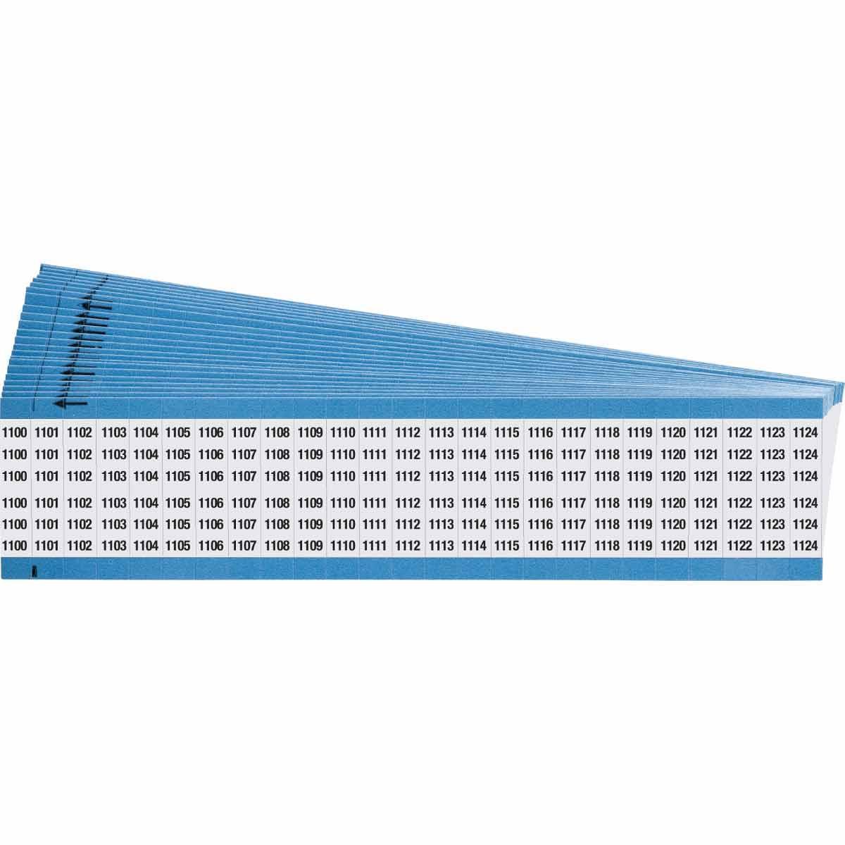Brady® WM-1100-1124-PK Wire Marker Cards