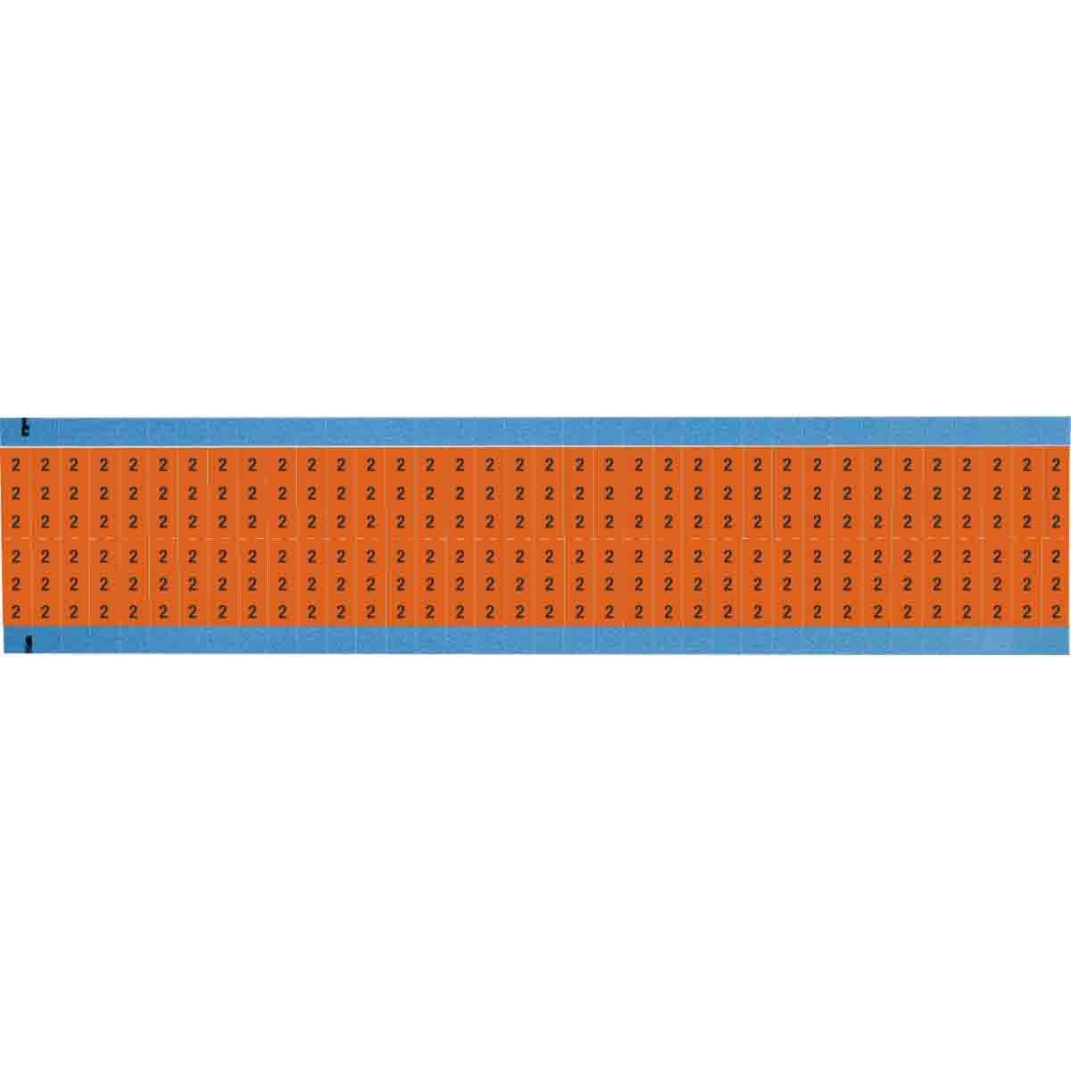 Brady® WM-2-OR-SC-PK Wire Marker Cards