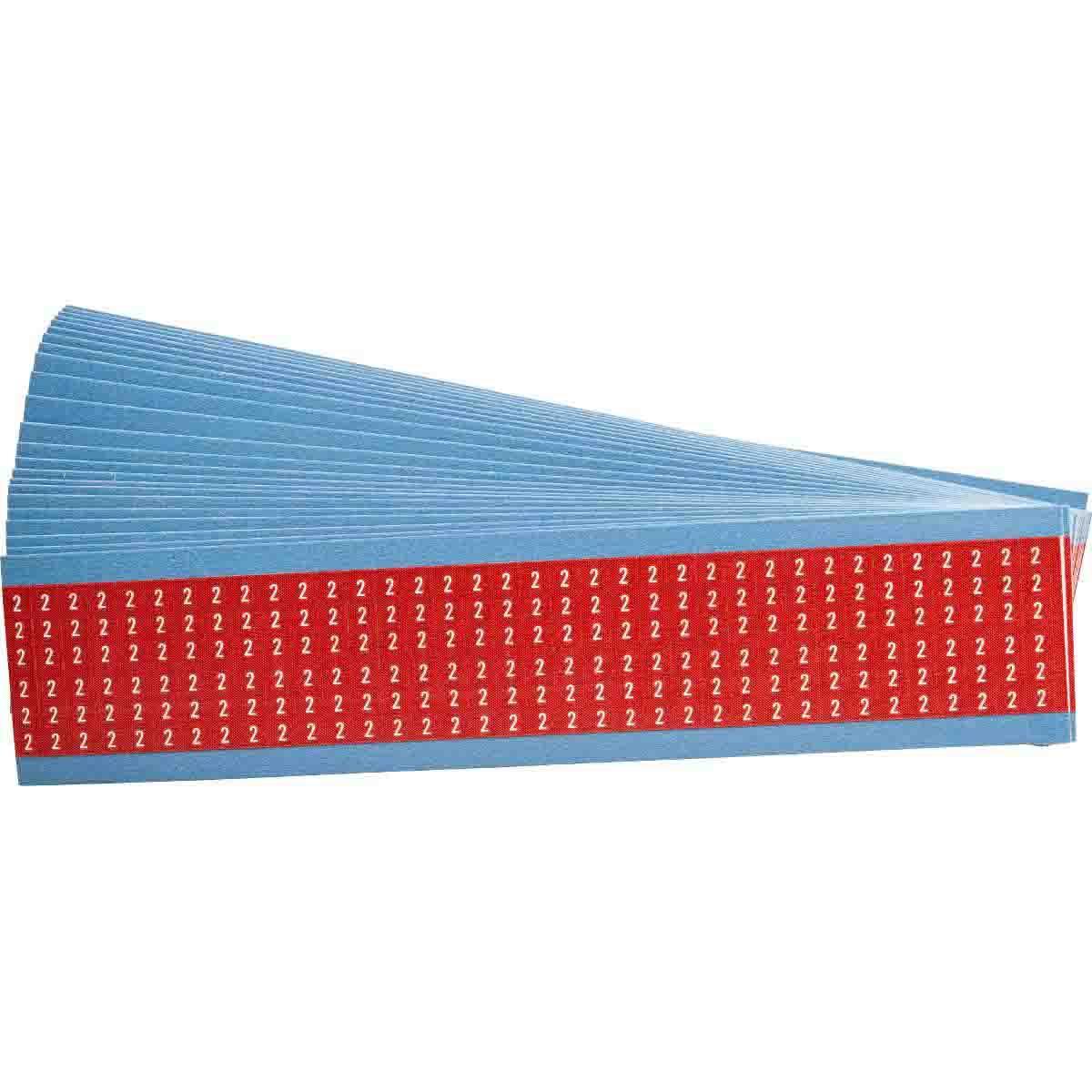 Brady® WM-2-RD-PK Wire Marker Cards