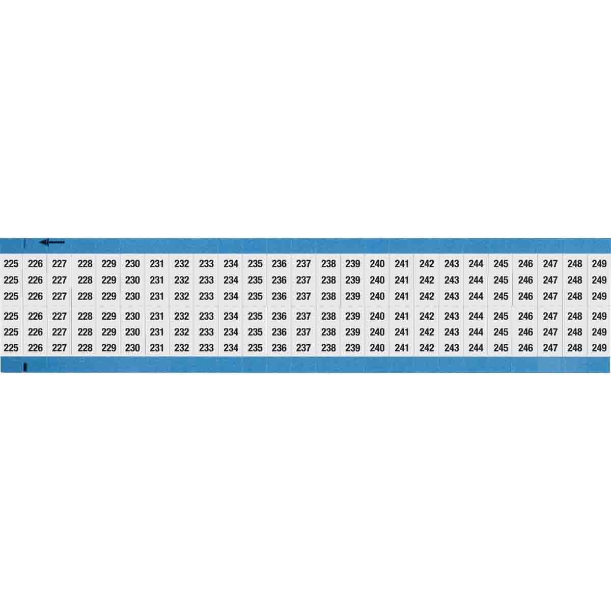 Brady® WM-225-249-SC-PK Wire Marker Cards