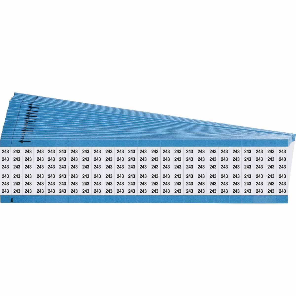 Brady® WM-243-PK Wire Marker Cards