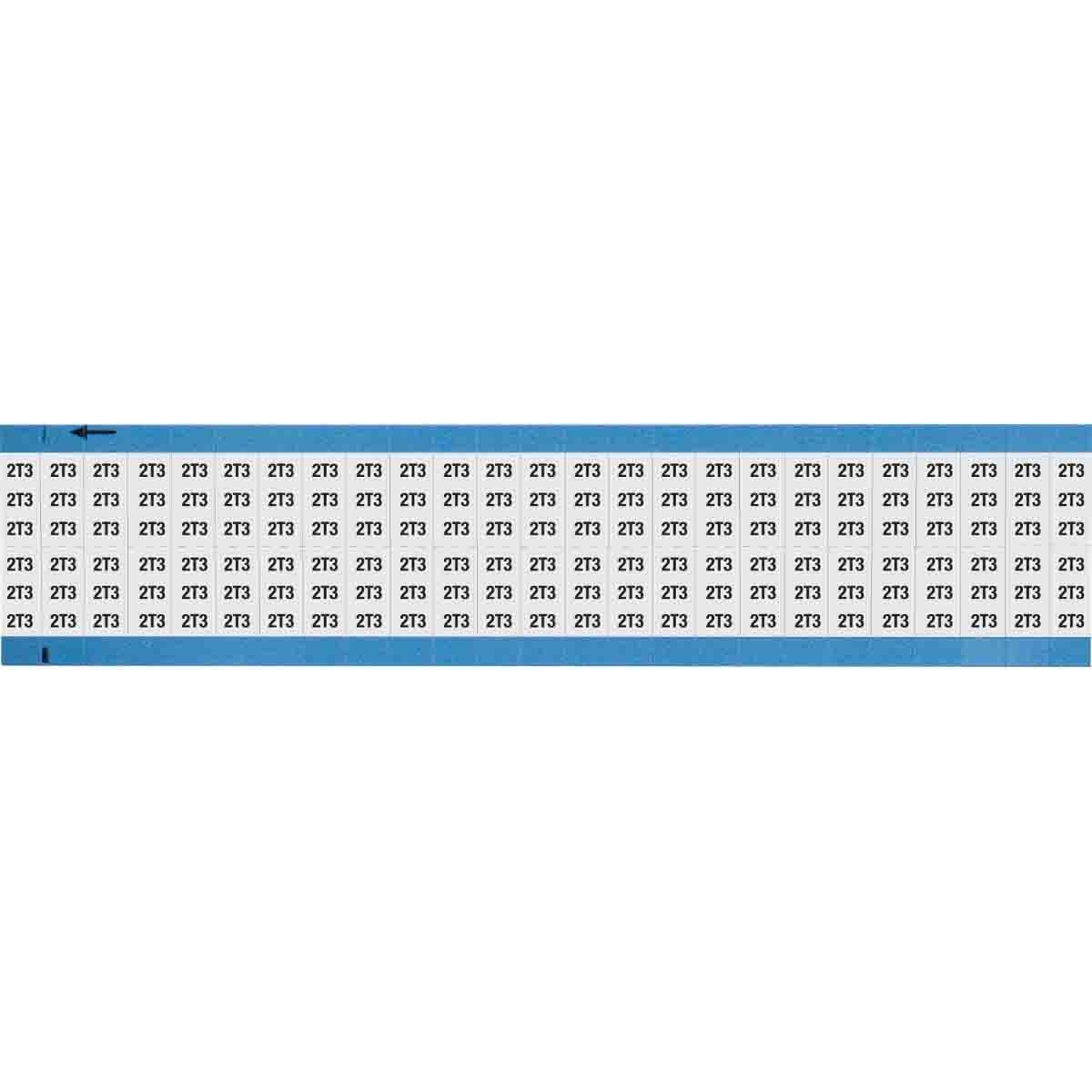 Brady® WM-2T3-SC-PK Wire Marker Cards