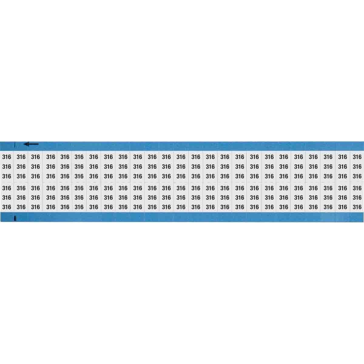 Brady® WM-316-SC-PK Wire Marker Cards