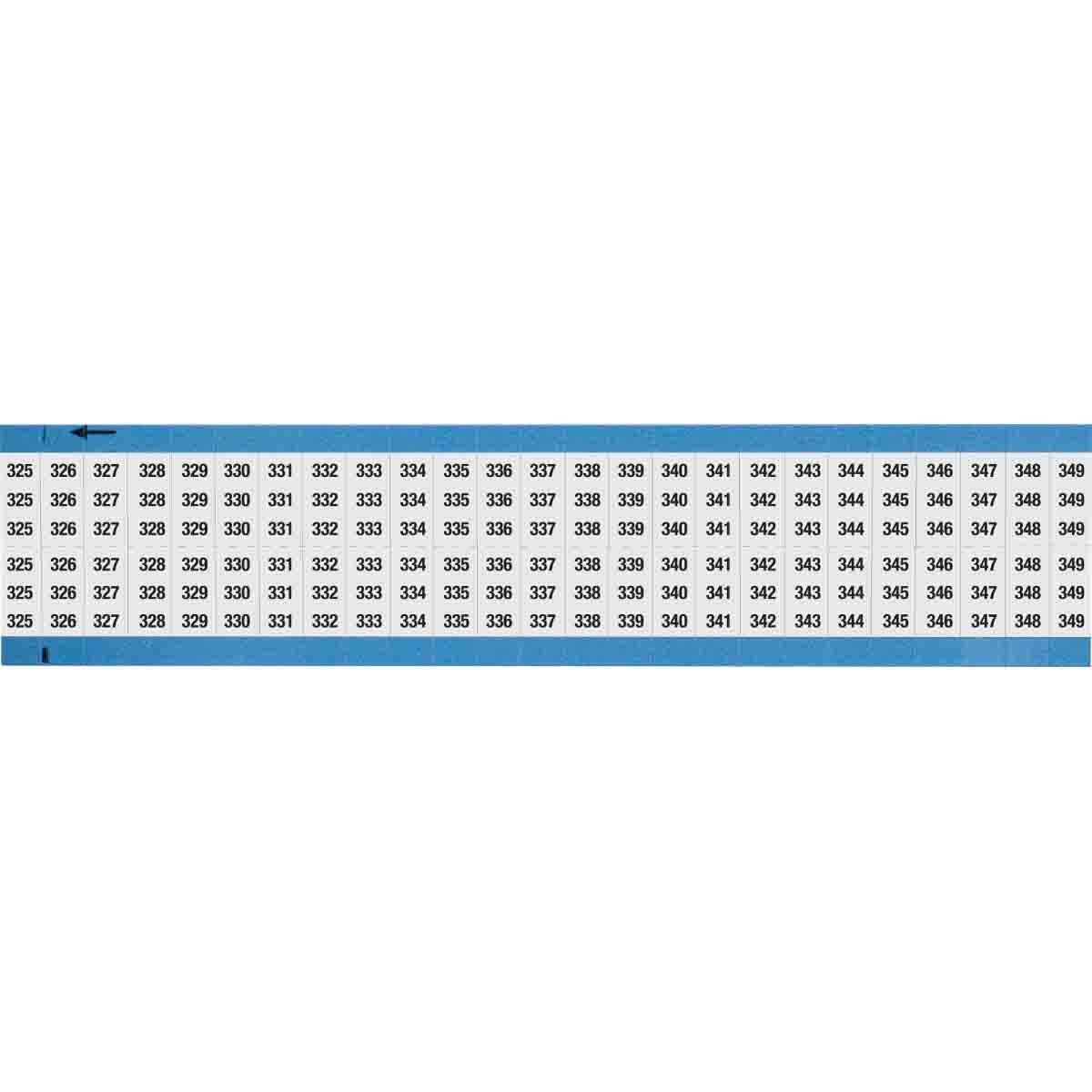 Brady® WM-325-349-SC-PK Wire Marker Cards