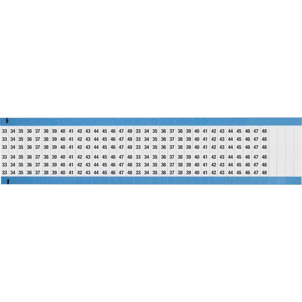 Brady® WM-33-48-DC-SC-PK Wire Marker Cards
