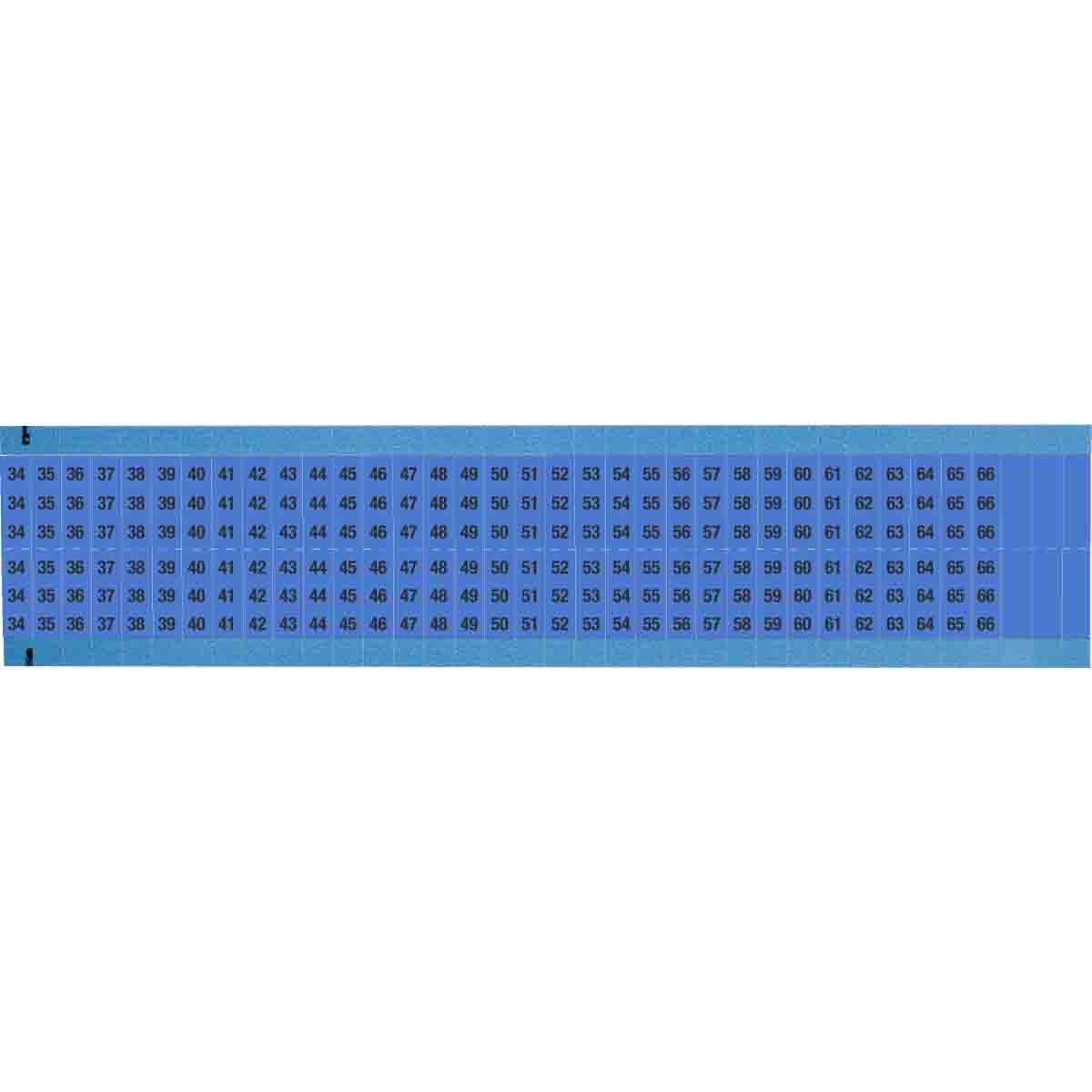 Brady® WM-34-66-BL-SC-PK Wire Marker Cards