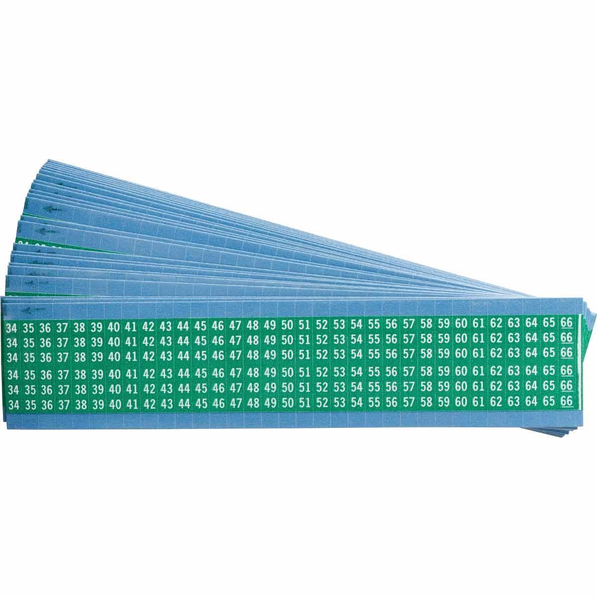 Brady® WM-34-66-GR-PK Wire Marker Cards
