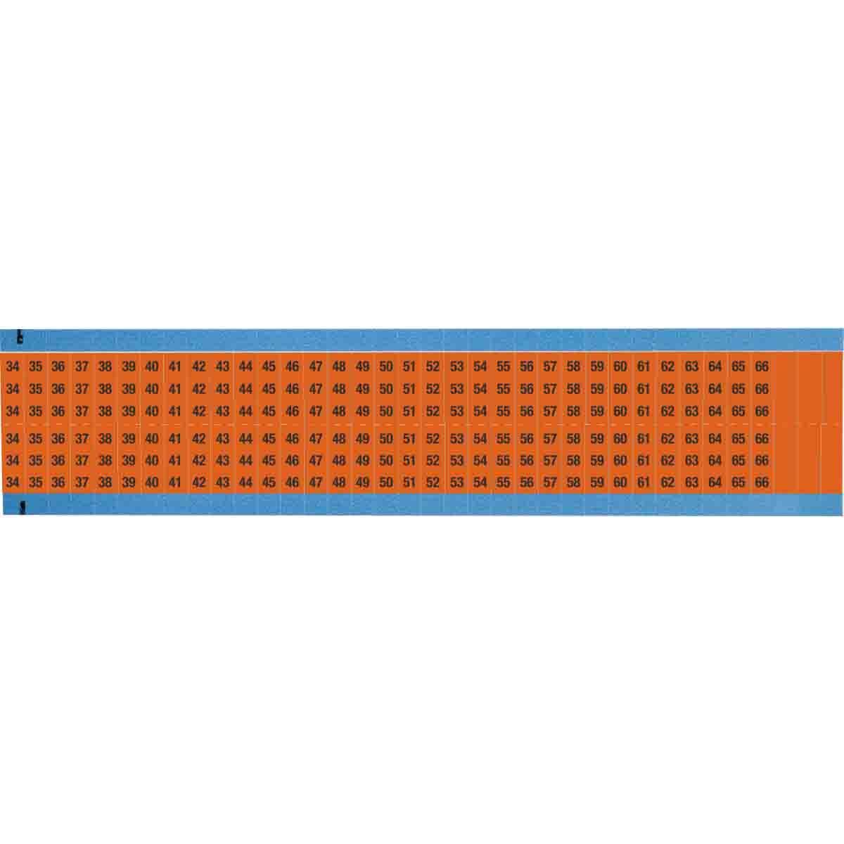 Brady® WM-34-66-OR-SC-PK Wire Marker Cards