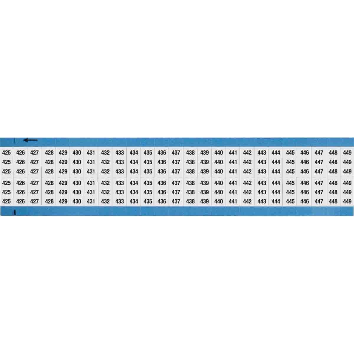 Brady® WM-425-449-SC-PK Wire Marker Cards