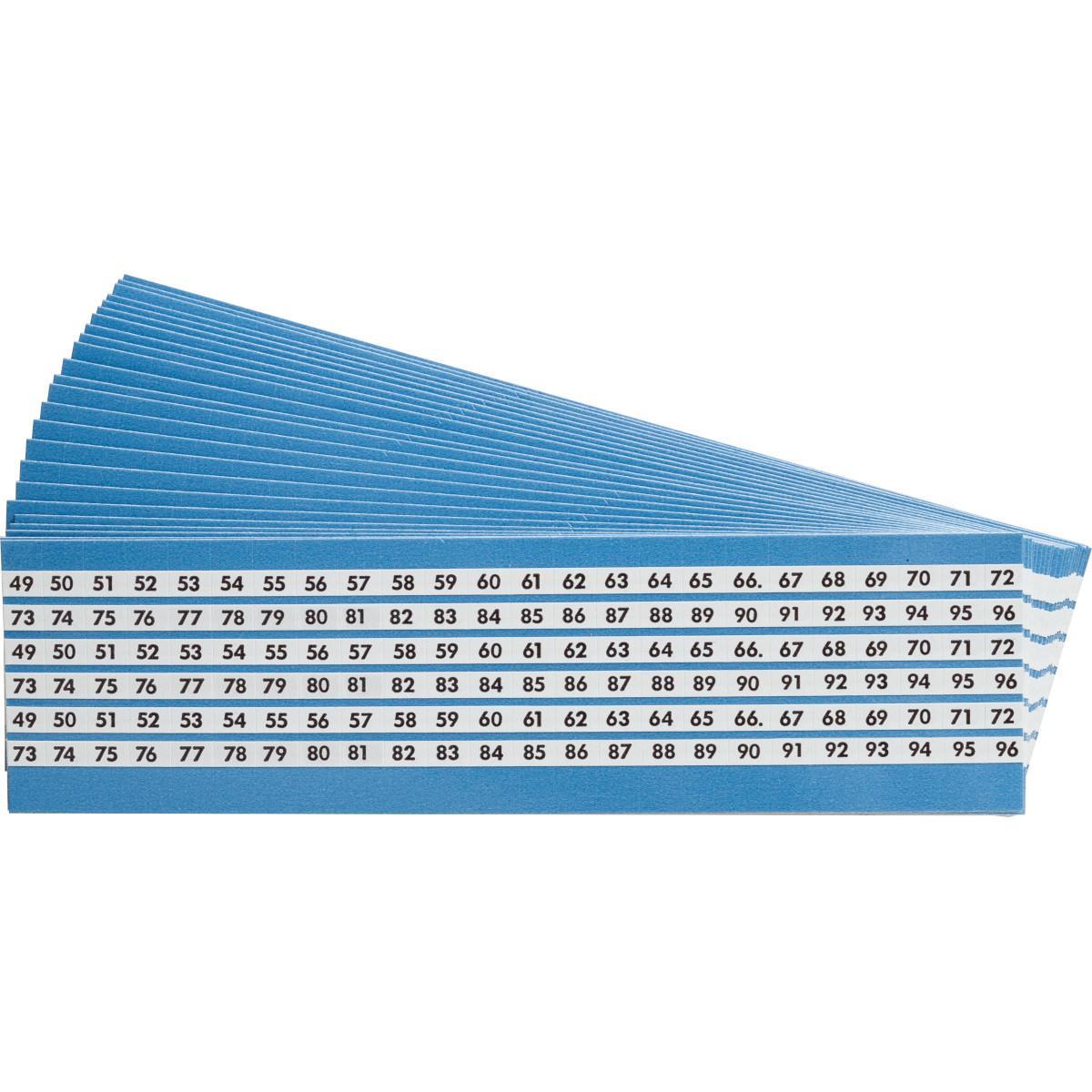 Brady® WM-49-96-TM-PK Wire Marker Cards