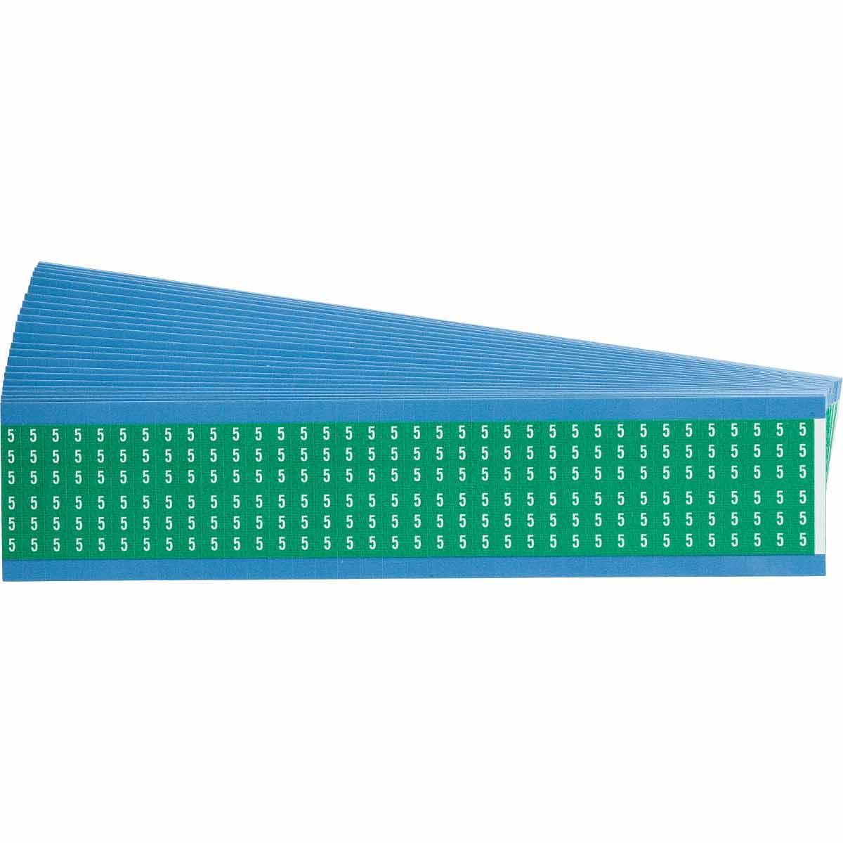 Brady® WM-5-GR-PK Wire Marker Cards