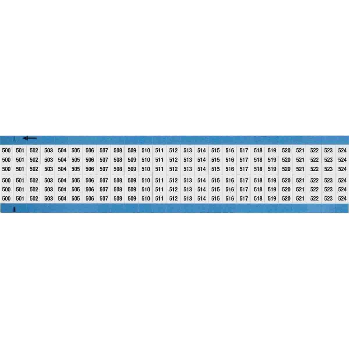 Brady® WM-500-524-SC-PK Wire Marker Cards