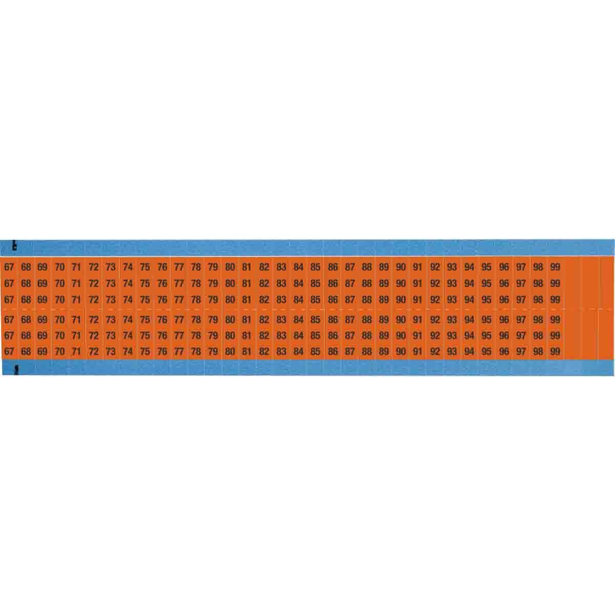 Brady® WM-67-99-OR-SC-PK Wire Marker Cards
