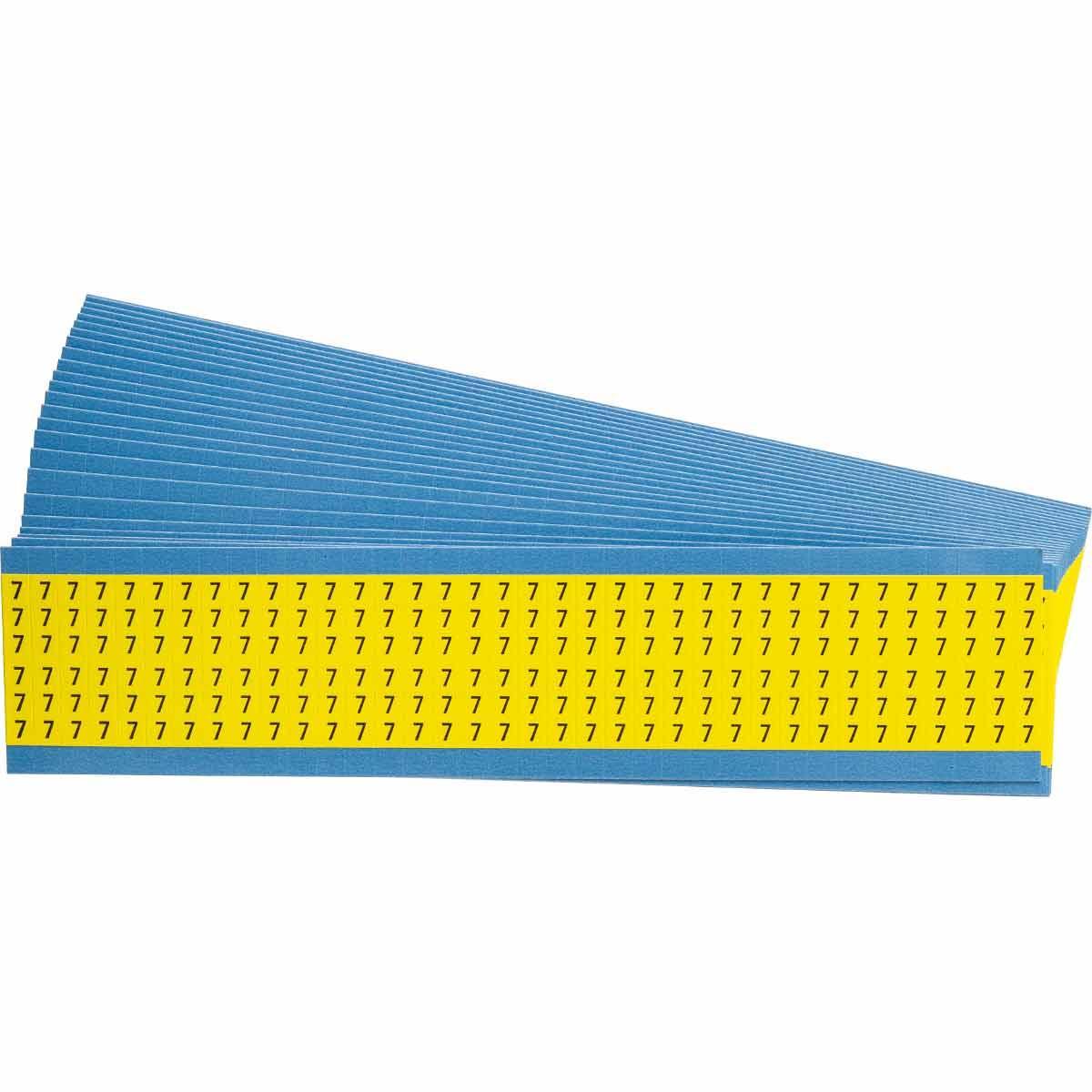 Brady® WM-7-YL-PK Wire Marker Cards