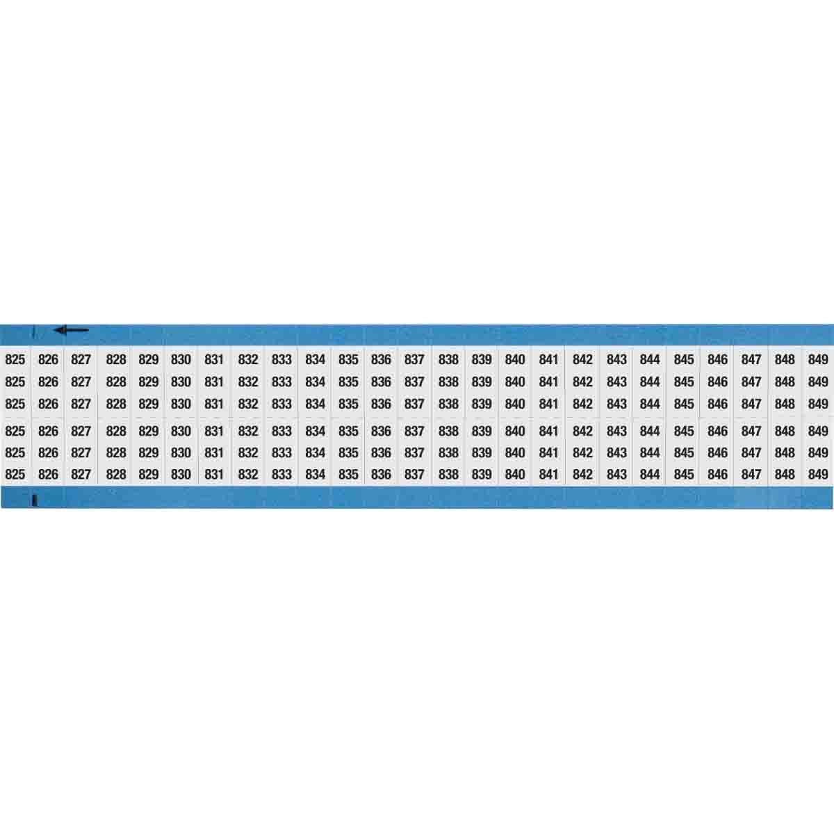 Brady® WM-825-849-SC-PK Wire Marker Cards