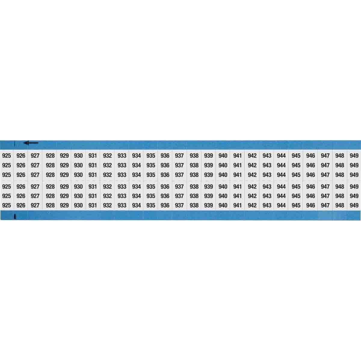 Brady® WM-925-949-SC-PK Wire Marker Cards
