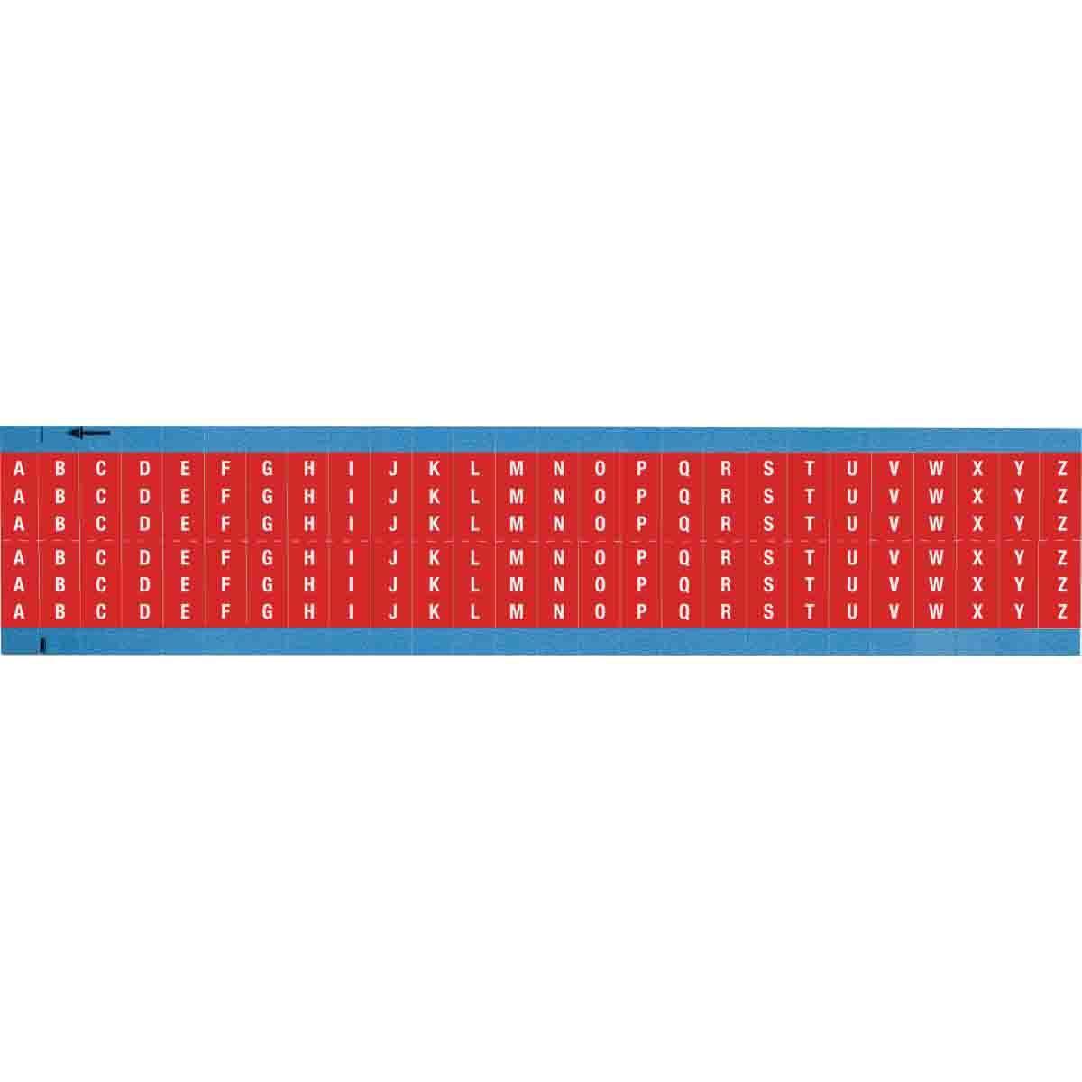 Brady® WM-A-Z-RD-SC-PK Wire Marker Cards