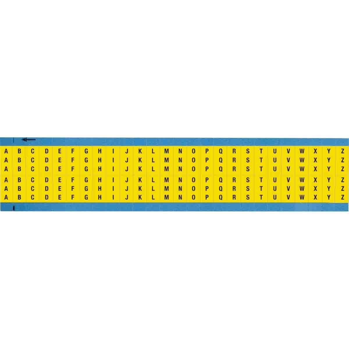 Brady® WM-A-Z-YL-SC-PK Wire Marker Cards