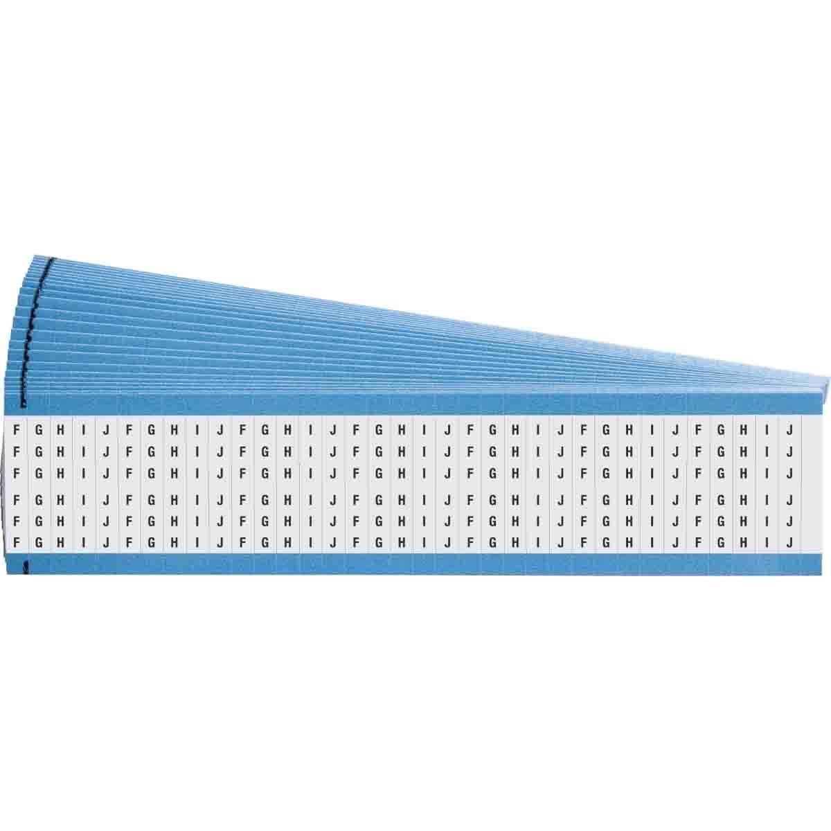 Brady® WM-F-J-PK Wire Marker Cards