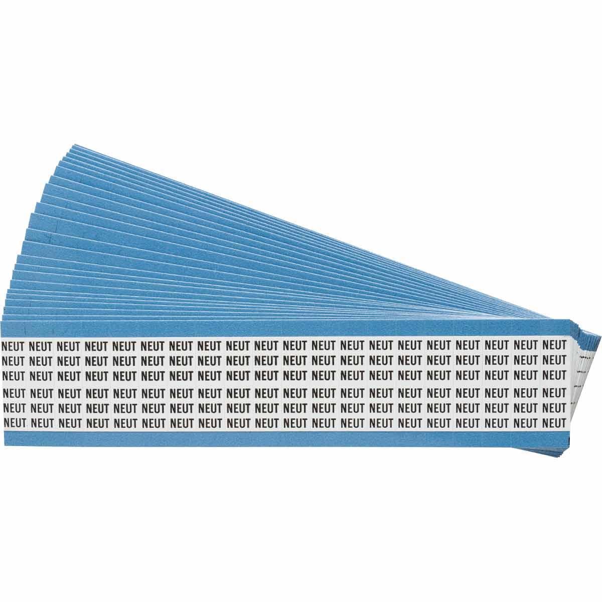 Brady® WM-NEUT-PK Wire Marker Cards