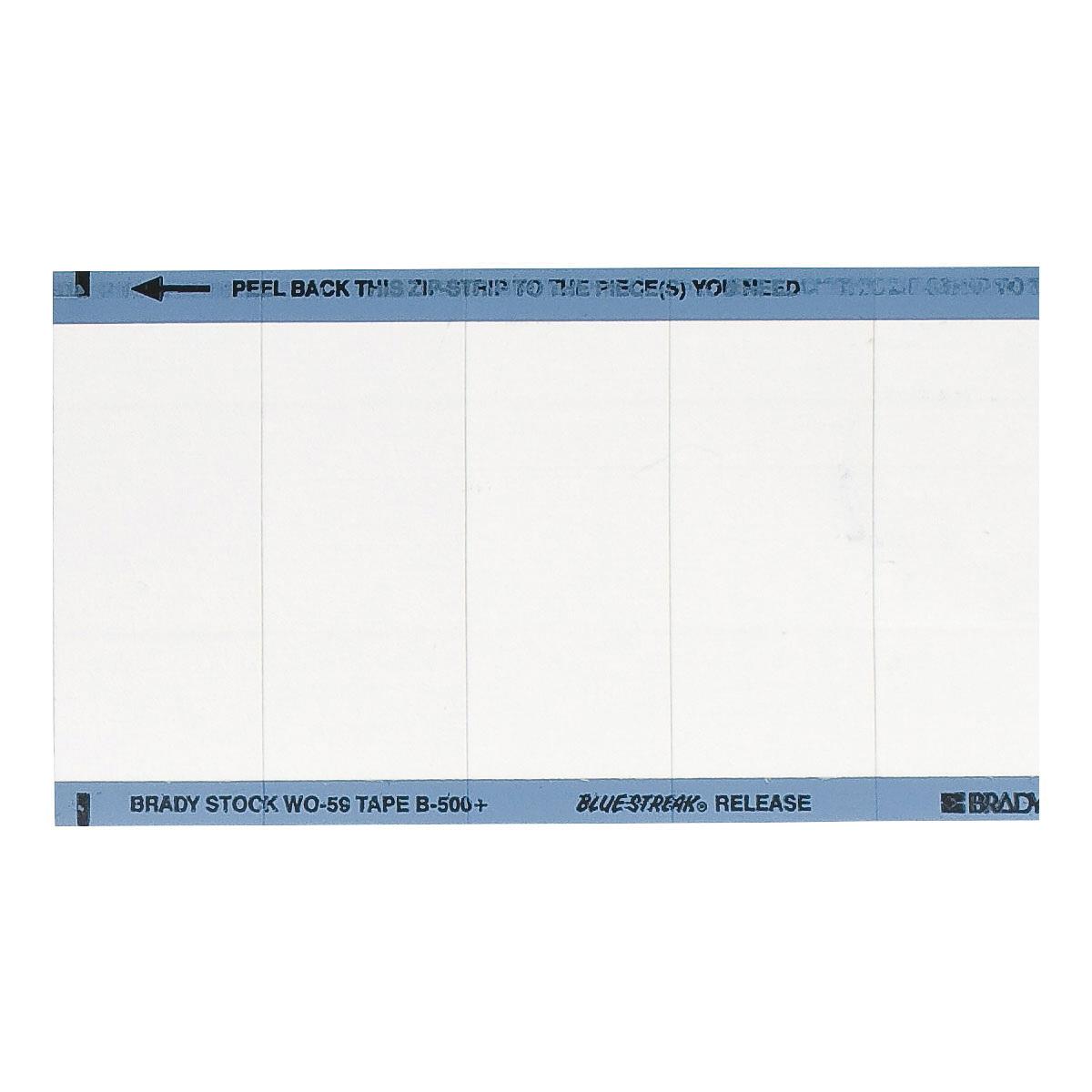 Brady® WO-59-PK Blank Labels & Preprinted Headers