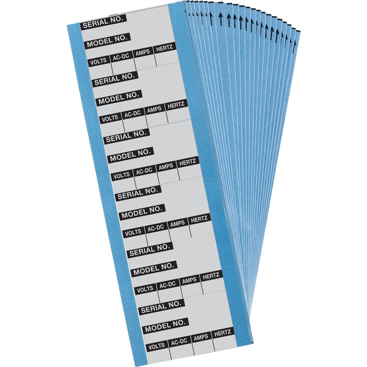 Brady® WOAF-36-PK Blank Labels & Preprinted Headers