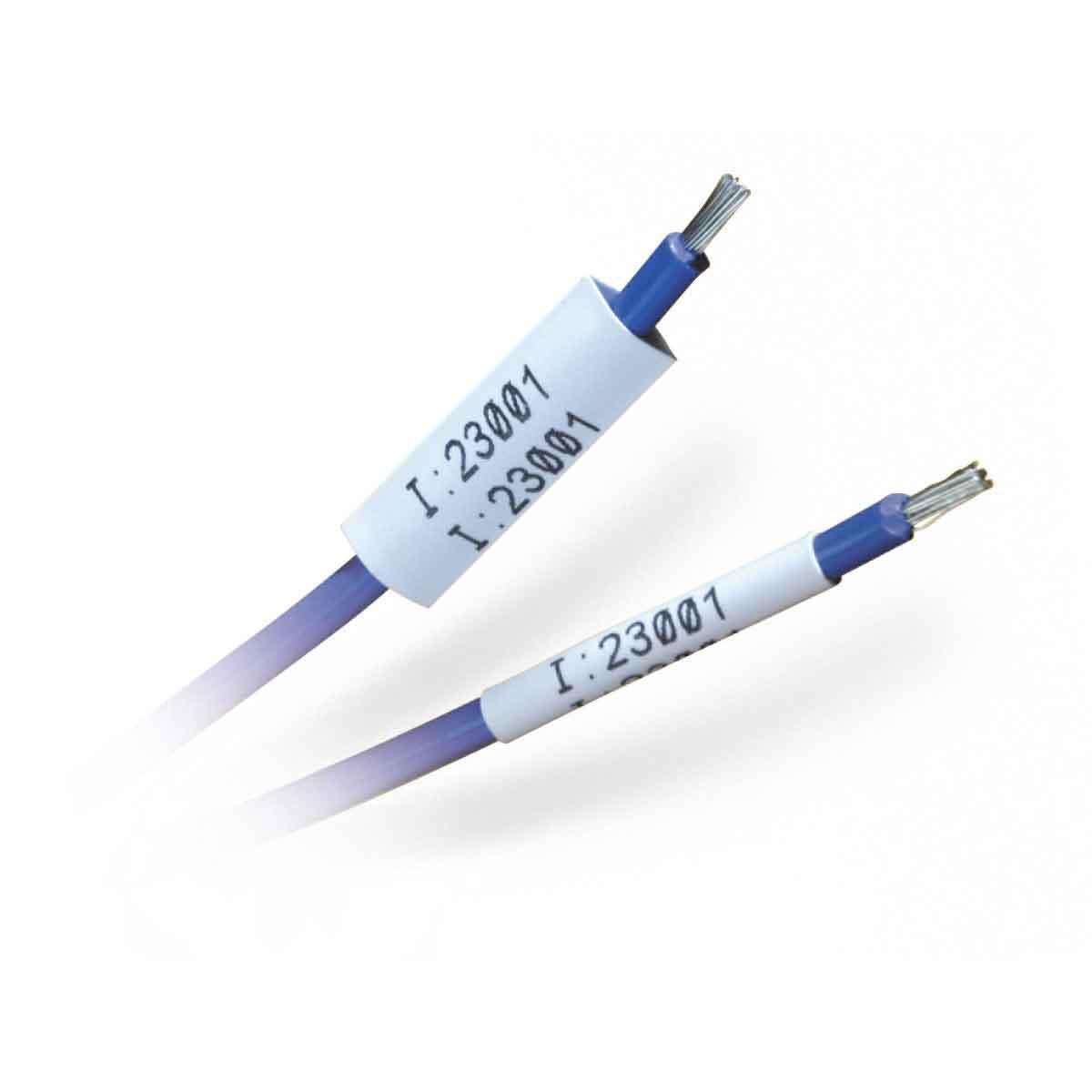 Brady® IDXpert™ PermaSleeve® XPS-375-CONT Heat Shrink Wire Marker Sleeve, 12 to 6 AWG Wire, 8 ft L x 1.015 in W, B-342 Polyolefin