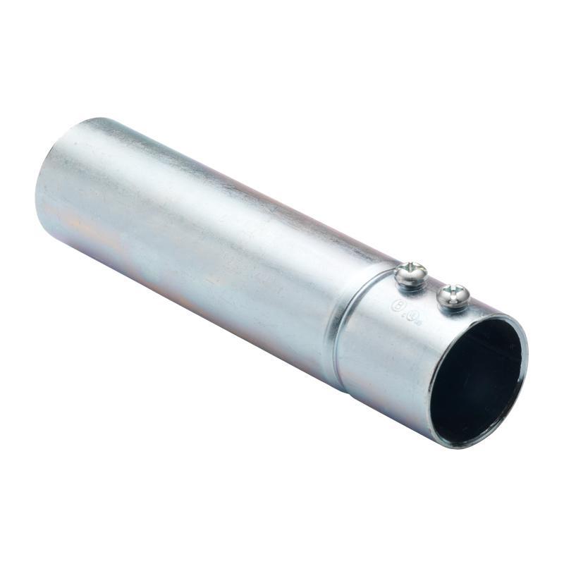 Bridgeport® Mighty-Move® EC-300 Setscrew Expansion Coupling, 3 in, For Use With IMC/EMT/Rigid Conduit, Steel, Enamel Coated/Zinc Plated