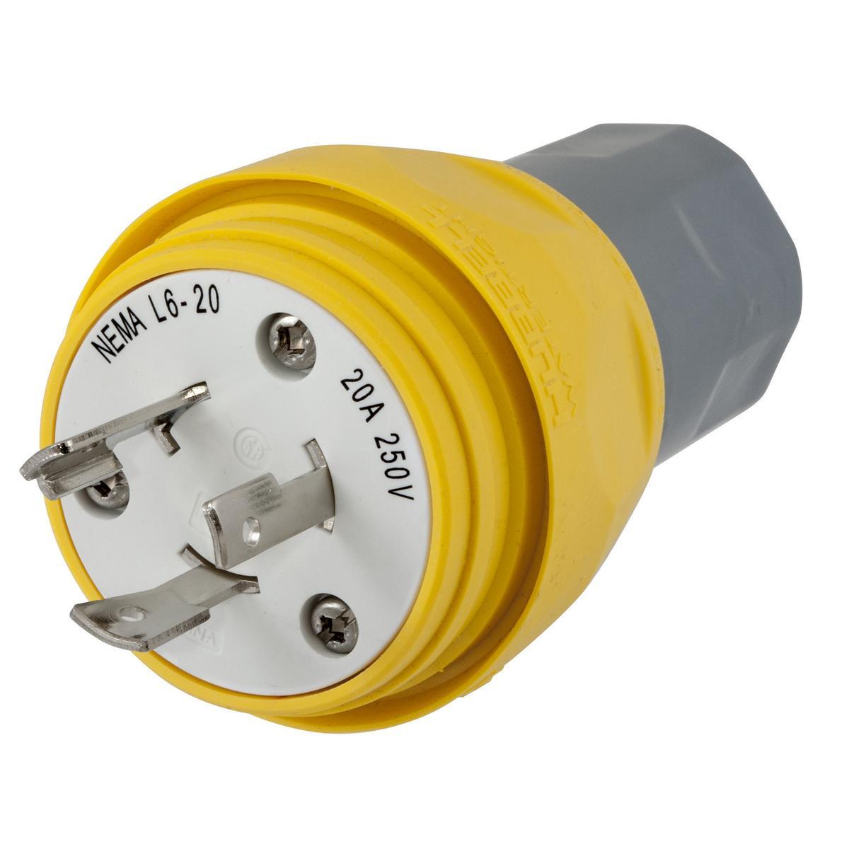 Hubbell Wiring Device-Kellems HBL26W48 Locking Plugs