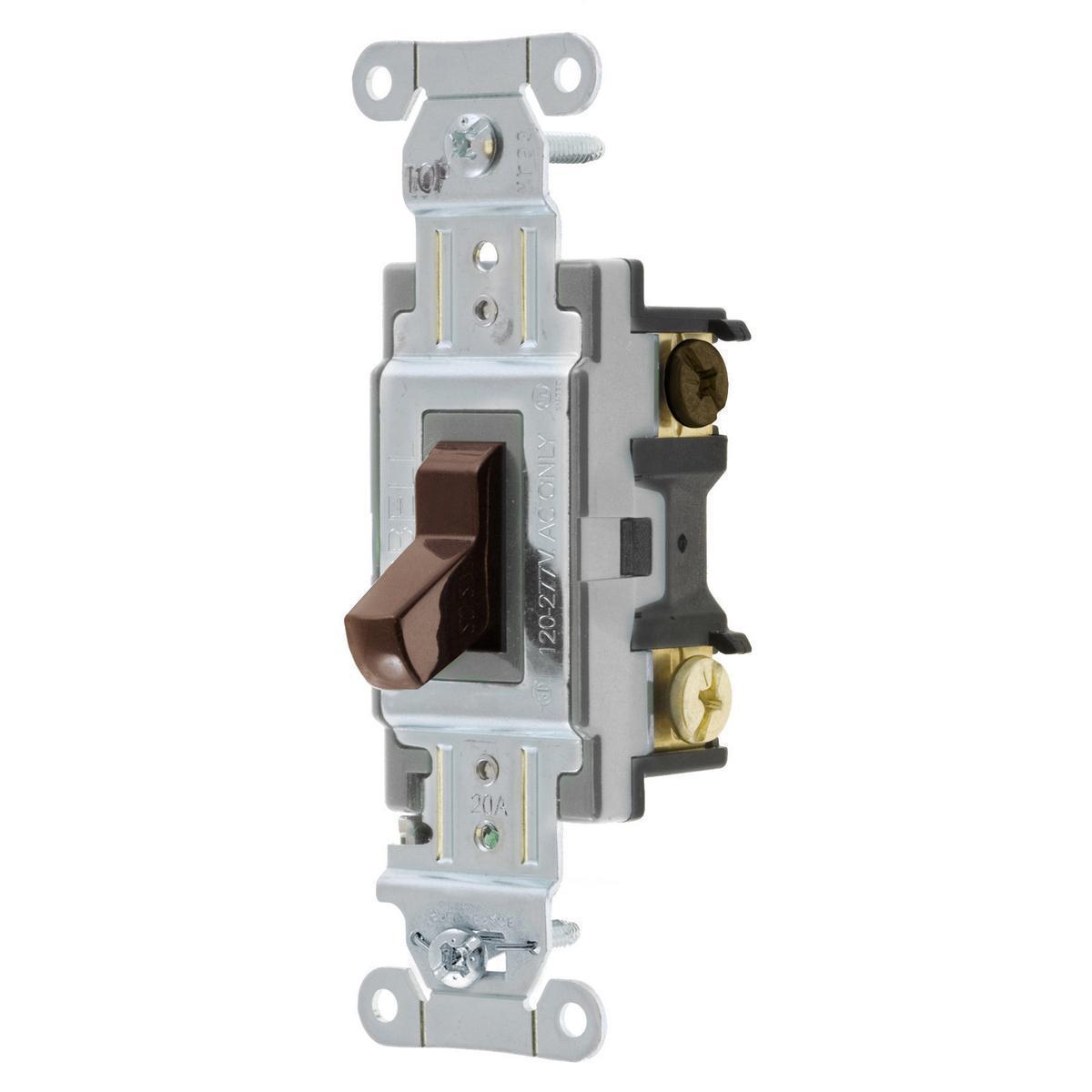 Hubbell Wiring Device-Kellems CSB320BRLV Toggle Switches