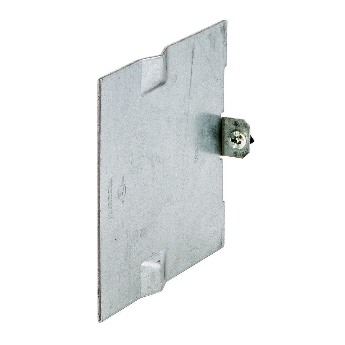 PREMISE WIRING HBL989AVD Low Voltage Standard Partition Divider With Pass Through Capability, Steel, For Use With iSTATION™ HBL985, HBL986 1/2, 3/4, 1-1/4 in D Mud Ring Large Capacity and Gangable AV Wall Box