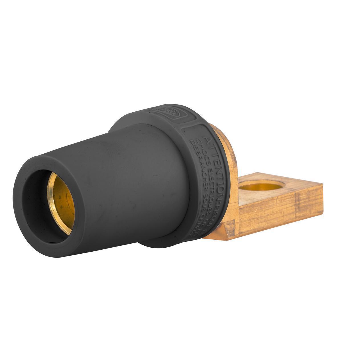 Hubbell Wiring Device-Kellems HBLFOSBK Single Pole Connectors