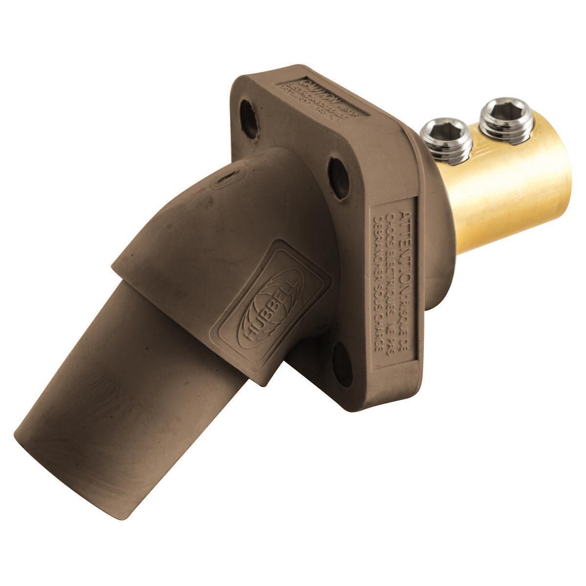 Hubbell Wiring Device-Kellems HBLFRABN Single Pole Receptacles
