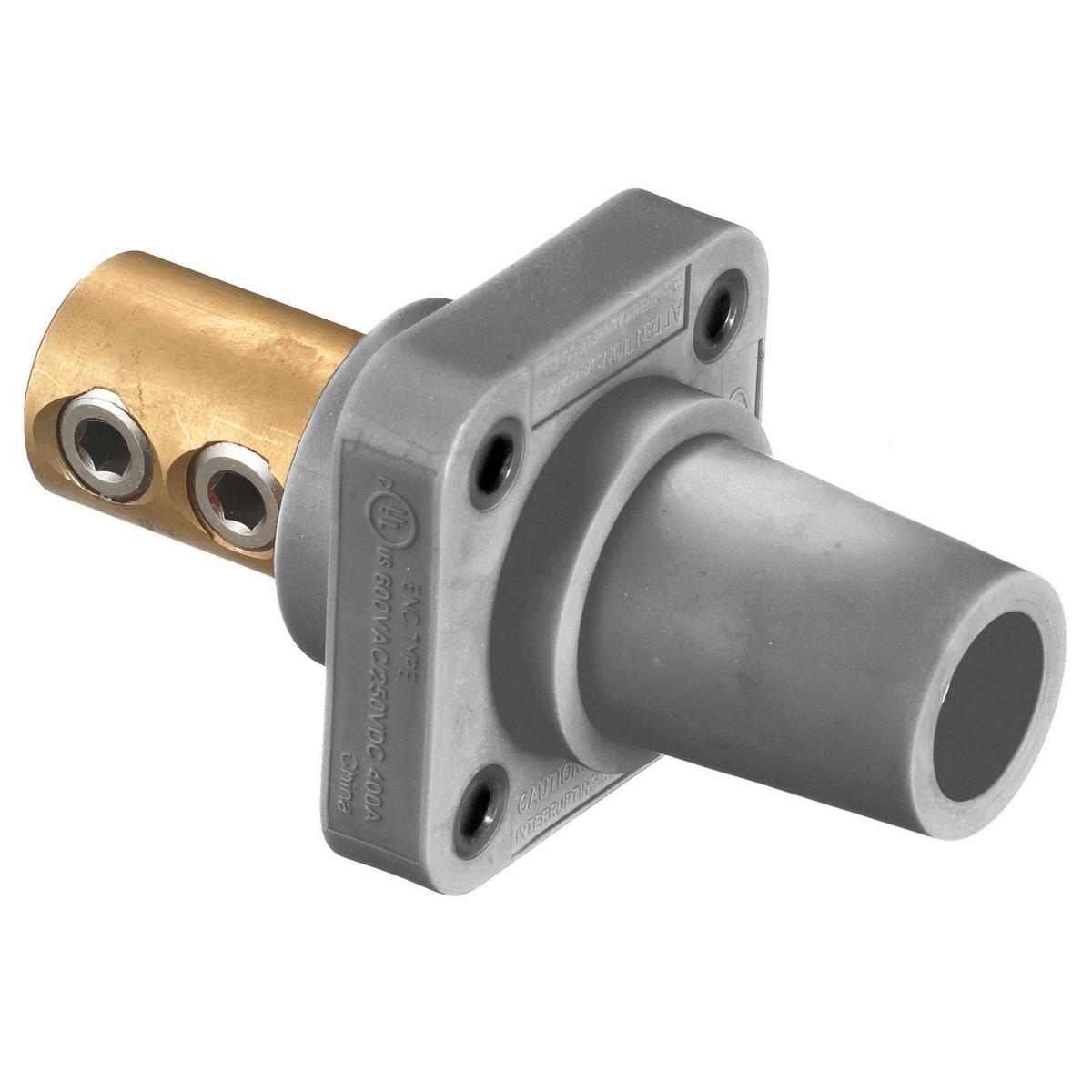 Hubbell Wiring Device-Kellems HBLFRGY Single Pole Receptacles