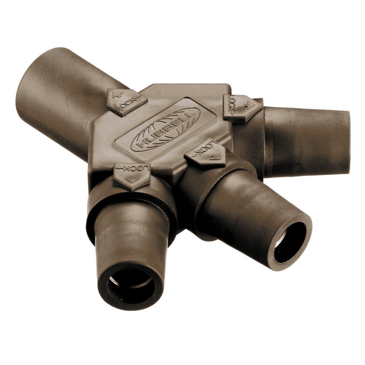 Hubbell Wiring Device-Kellems HBLM3FBN Single Pole Multi Way Connectors