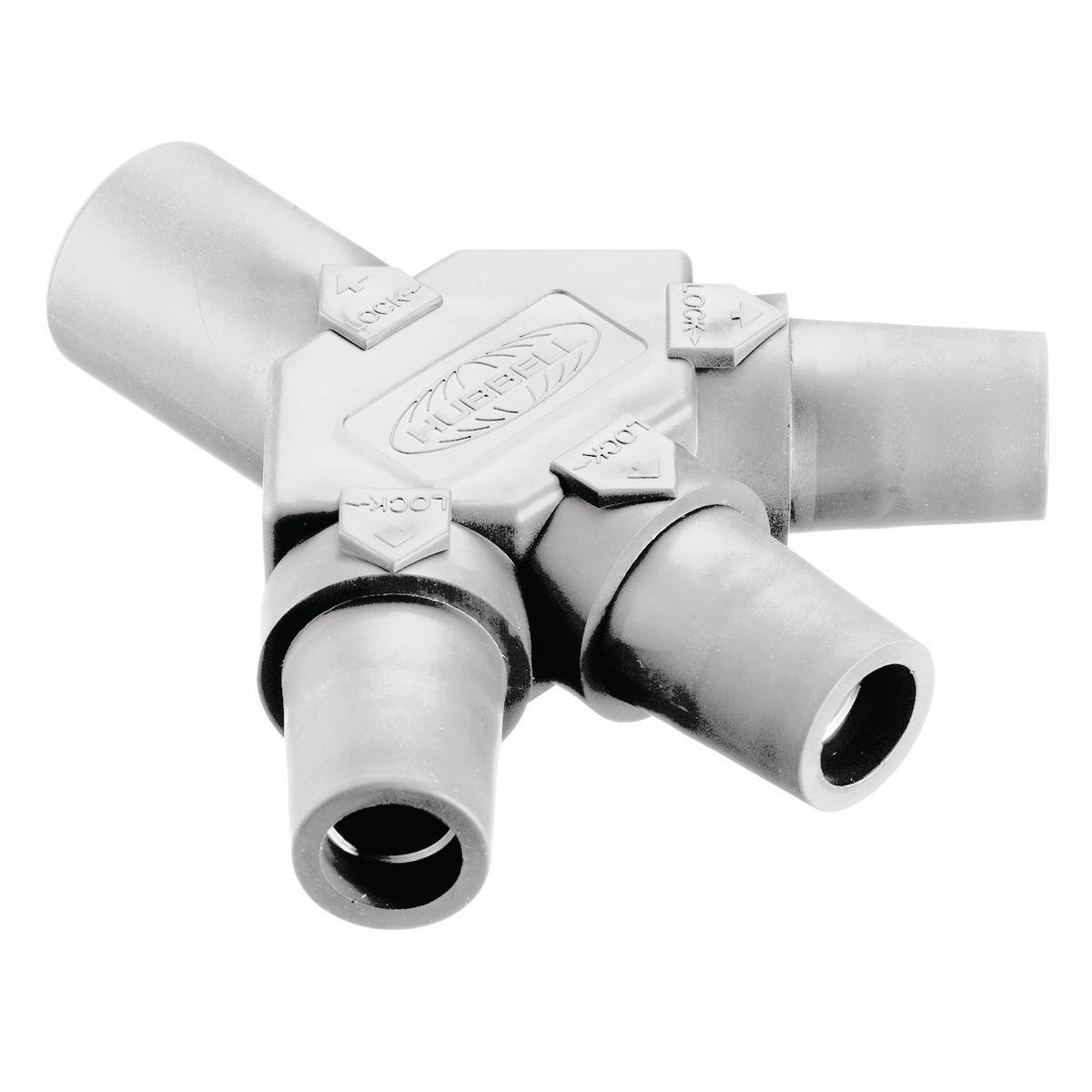 Hubbell Wiring Device-Kellems HBLM3FW Single Pole Multi Way Connectors